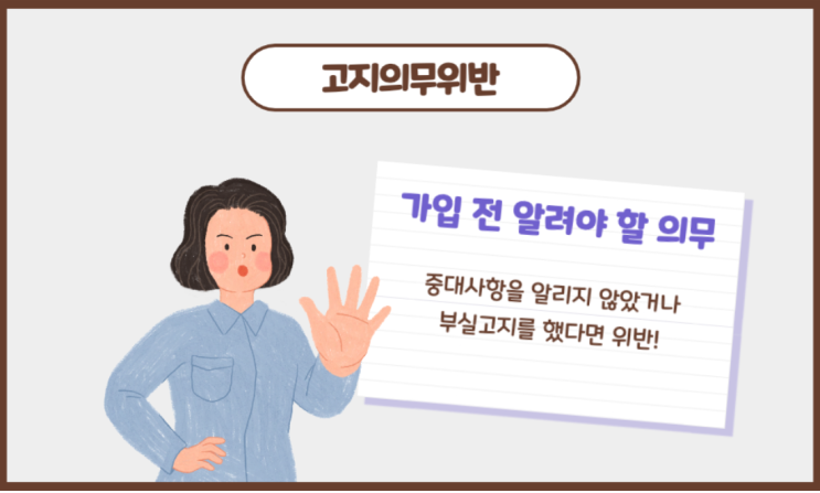  고지의무 위반 사례 총정리!