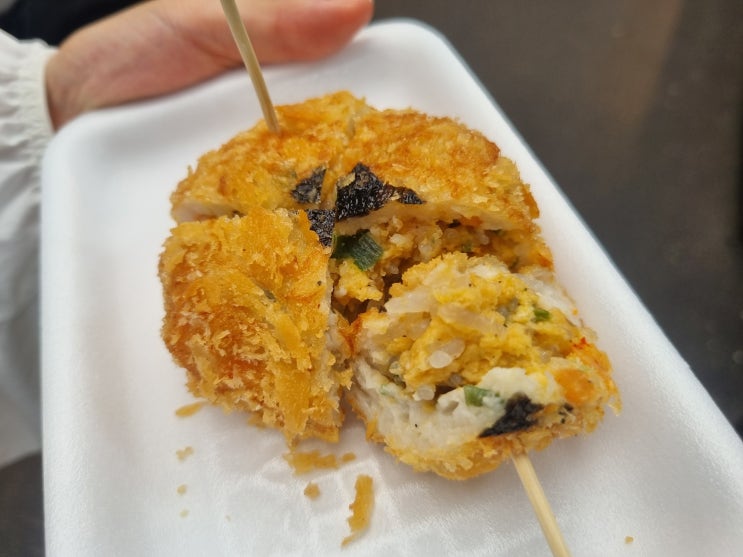  강릉 중앙시장 웨이팅 맛집⁉ 강릉 수제 어묵고로케 땡초어묵 내돈내산 솔직후기