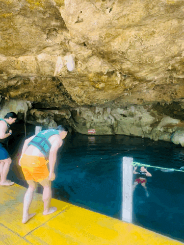  멕시코여행 툴룸 시내근처 세노떼 추천 Dos Ojos Cenote