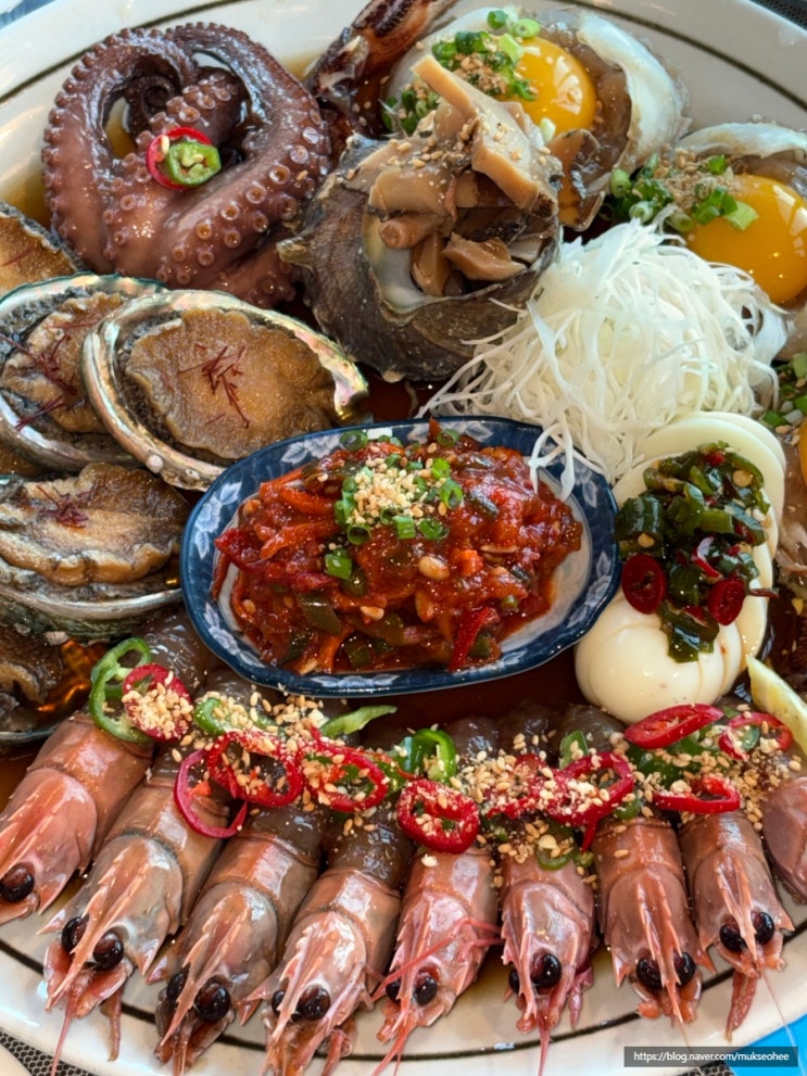  애월제주다 해산물 모둠장 항파두리 항몽유적지 맛집 전복