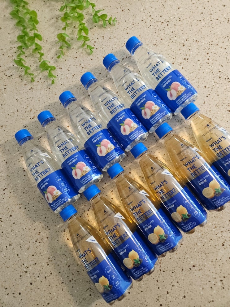  [널담 제로 티스파클링] 부담 없이 가볍게 즐기는 제로음료