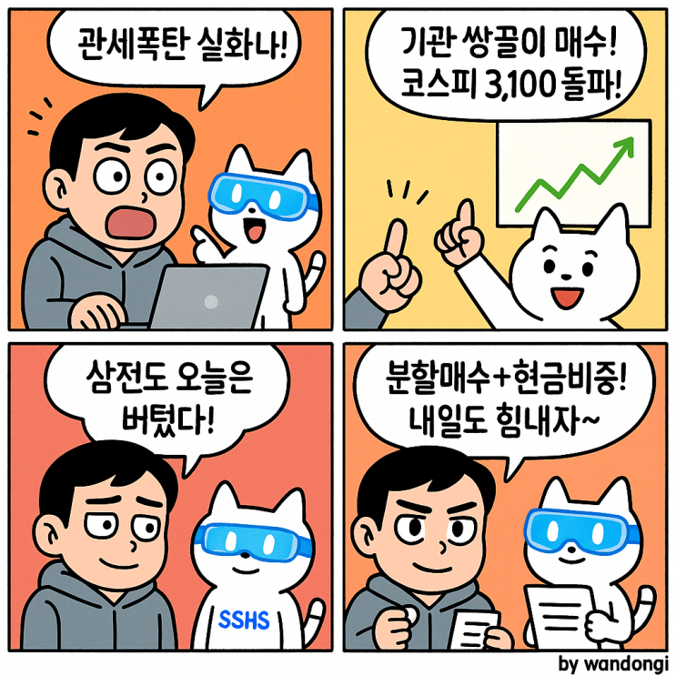   [WD경제소식] 2025.07.08 미국증시·코스피 요약 + 오늘의 테마주 완전정복!