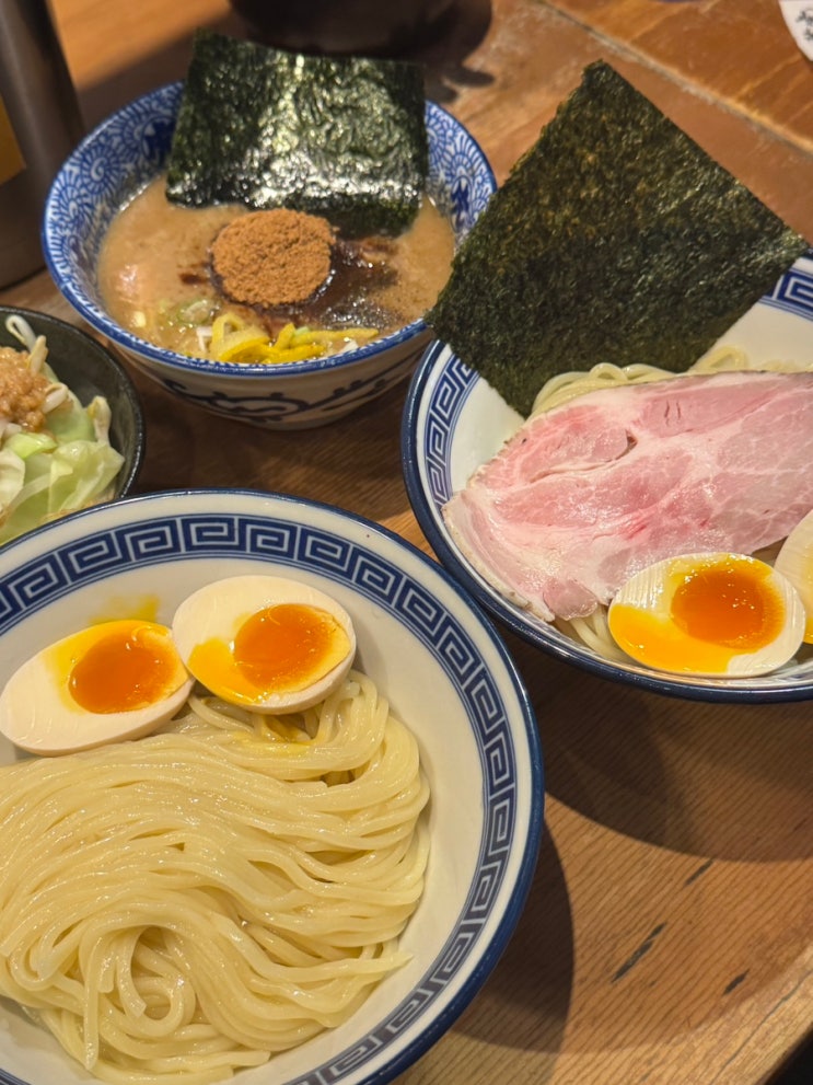  일본 후쿠오카 점심 멘야 카네토라 텐진 본점