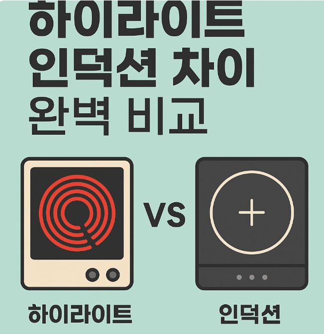  하이라이트 인덕션 하이브리드 차이