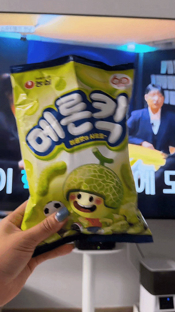  2025 신상과자 메론킥 60g 칼로리·성분·맛 후기