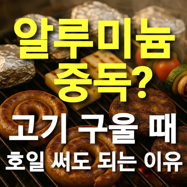  알루미늄 중독? 고기 구울 때 호일 써도 되는 이유
