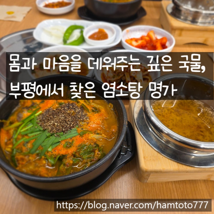  부평 맛집｜천복집 흑염소 인천부평점, 갑자기 여름? 남자 둘이 몸보신