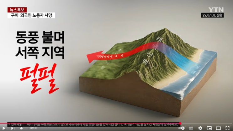 서쪽 열대야 폭염경보 계속 서울 낮 36도! 어제 서울 37.8도... 