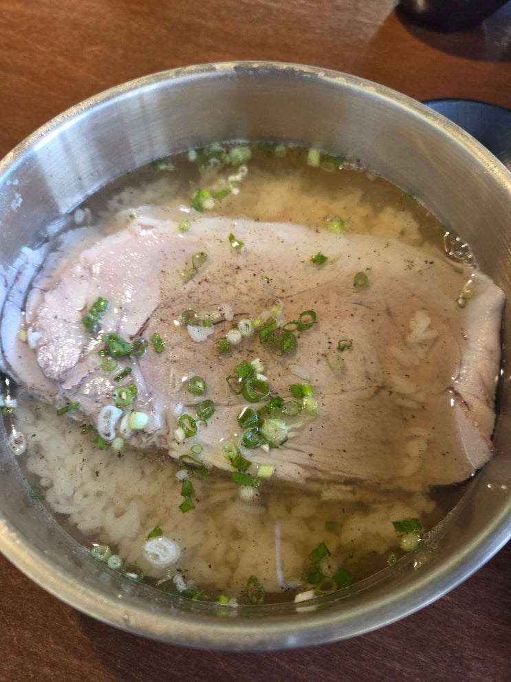 주차 가능한 탕반옥 '탕반' 리필 후기