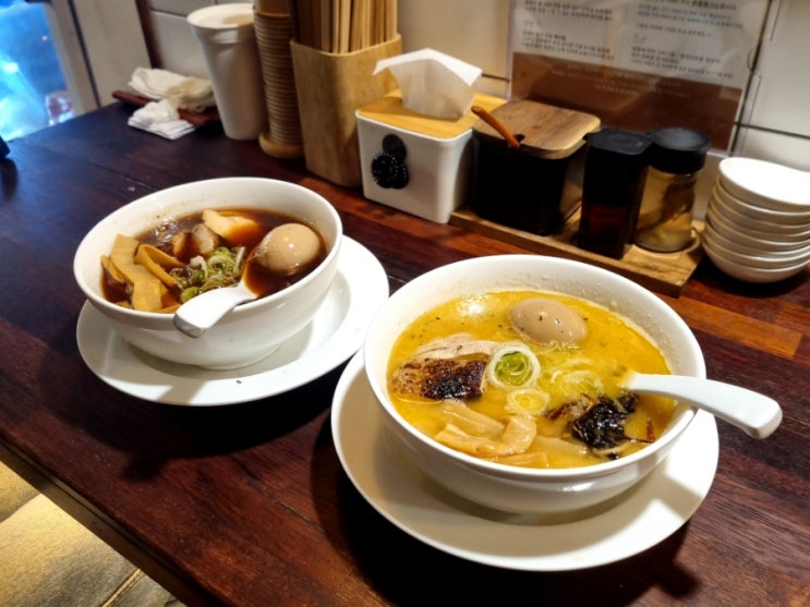  연남 맛집 면도 국물도 맛있는 하나라멘