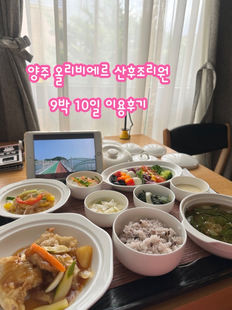  양주 올리비에르 산후조리원 9박 10일 후기