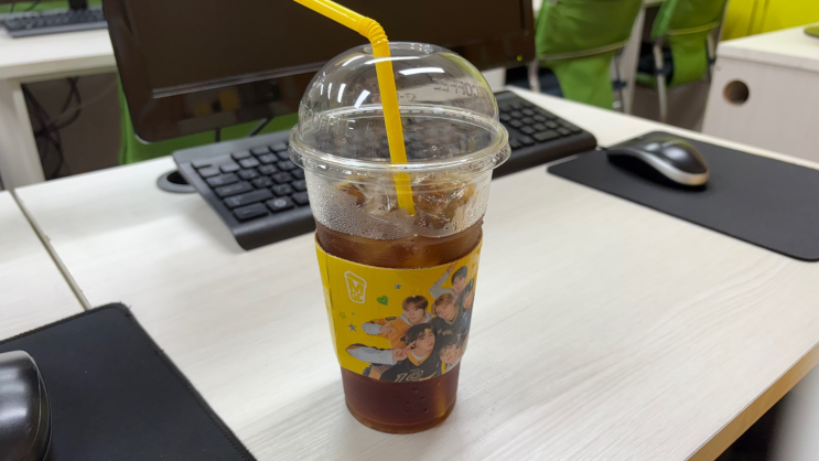  손과 테이블이 축축 아이스음료 물방울 해결법!