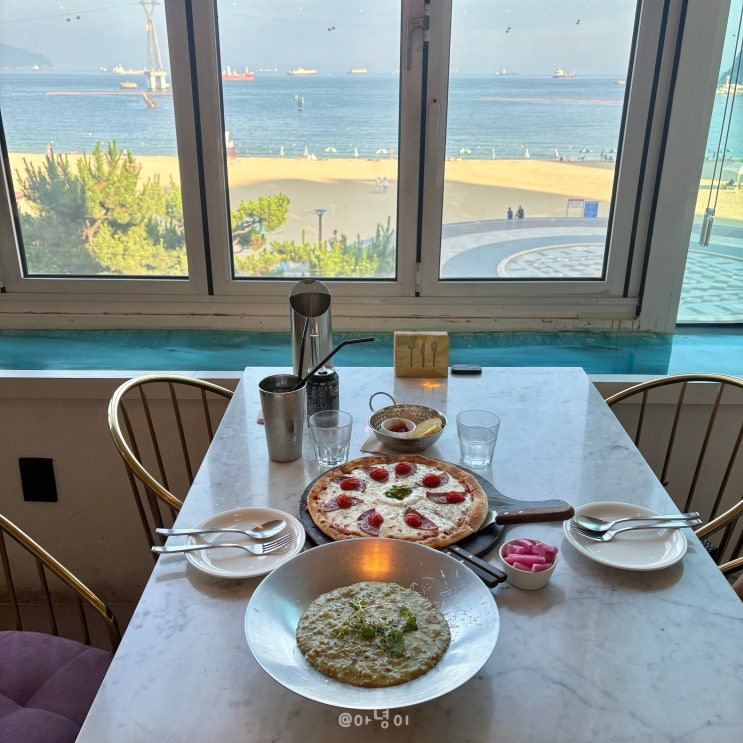  부산 송도 오션뷰 맛집 가성비 좋은 양식집 디에이블 내돈내산