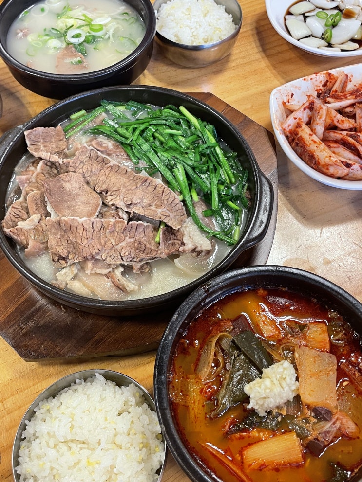 대구 따로국밥 맛집 한우장 수육이 맛있는 블루리본 식당