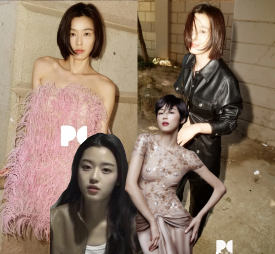  전지현 단발 헤어스타일 변신! | 긴생머리에서 숏컷까지