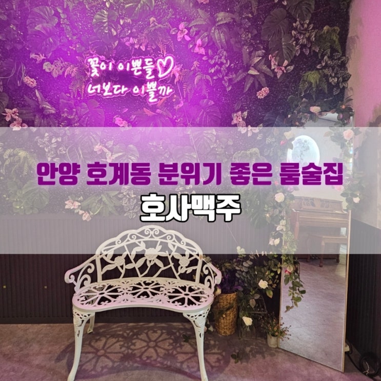  호계동 맥주 한잔 하기 좋은 곳 | 호사맥주