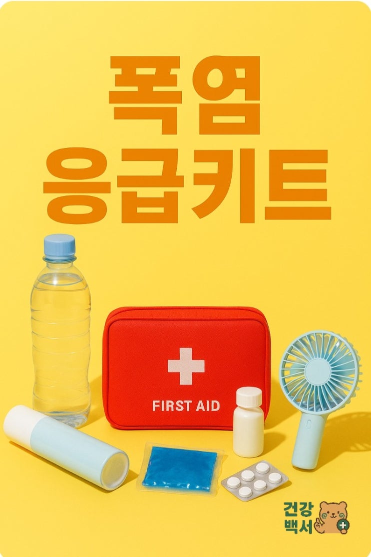  폭염 응급키트, 여름 생존의 필수 템