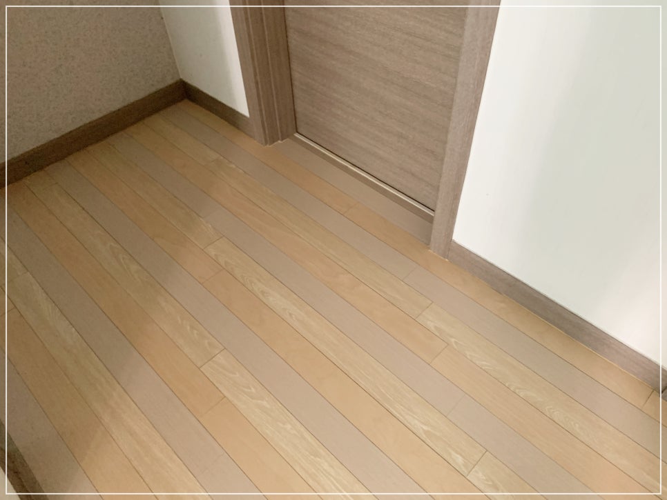 강화마루 들뜸 벌어짐 시트지 보수 비용 및 방법 (수원)