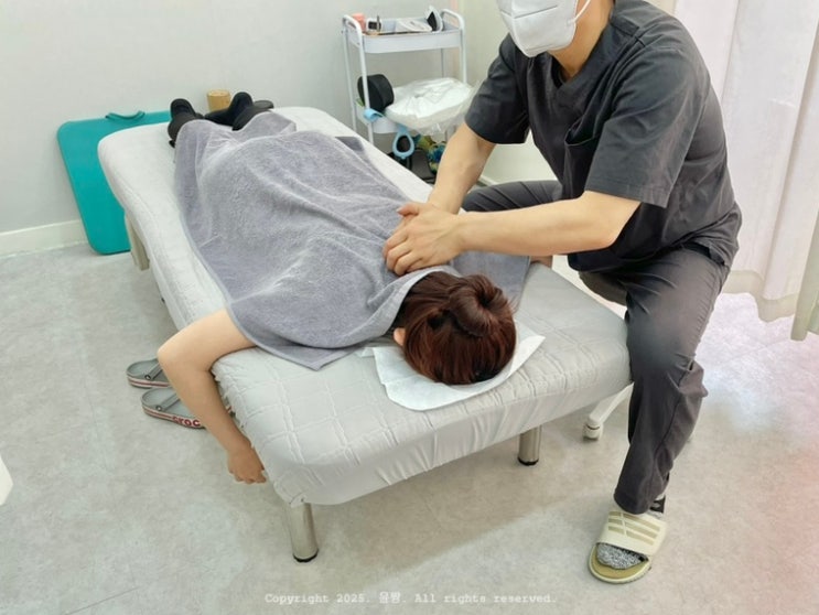  평택 목디스크 통증관리 바른몸신체교정에서 거북목 일자목 승모근 통증 관리받고 왔어요!