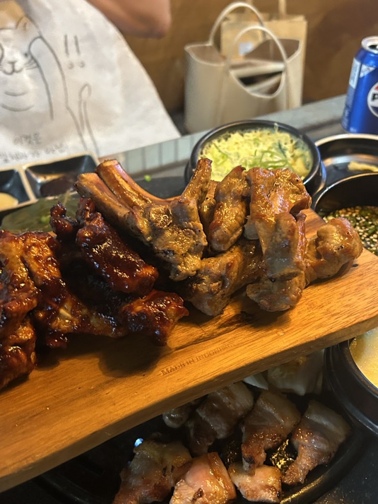 부산 서면쪽갈비맛집 다구워주는 삼겹살쪽갈비맛집 안쪽쪽갈비서면점