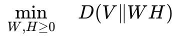 Non-negative Matrix Factorization (NMF)