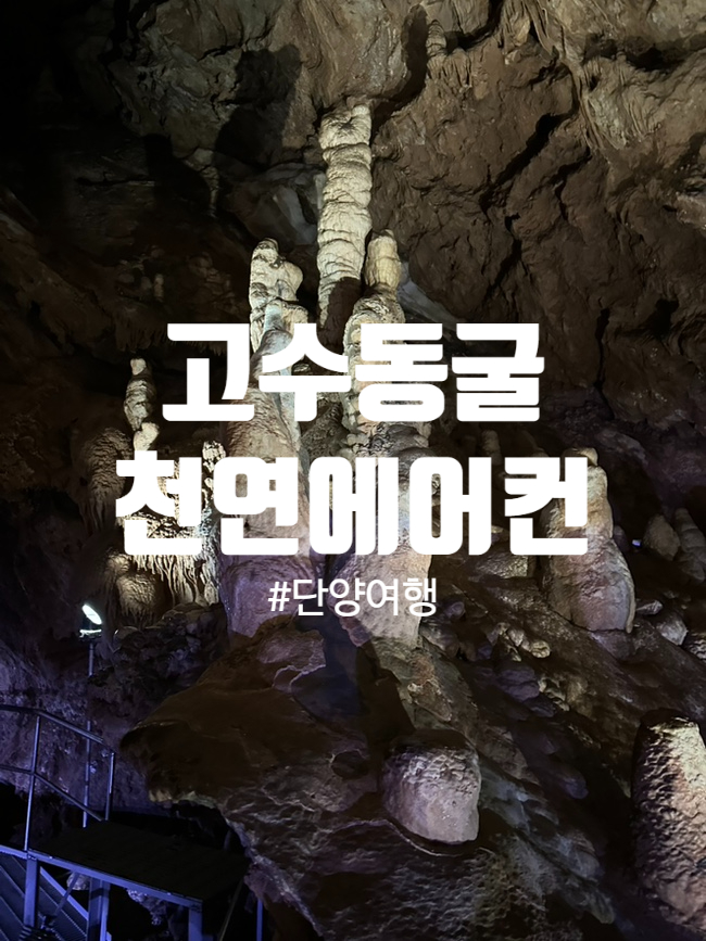  단양 고수동굴 여름 피서지로 어때? 천연 에어컨 체험 후기