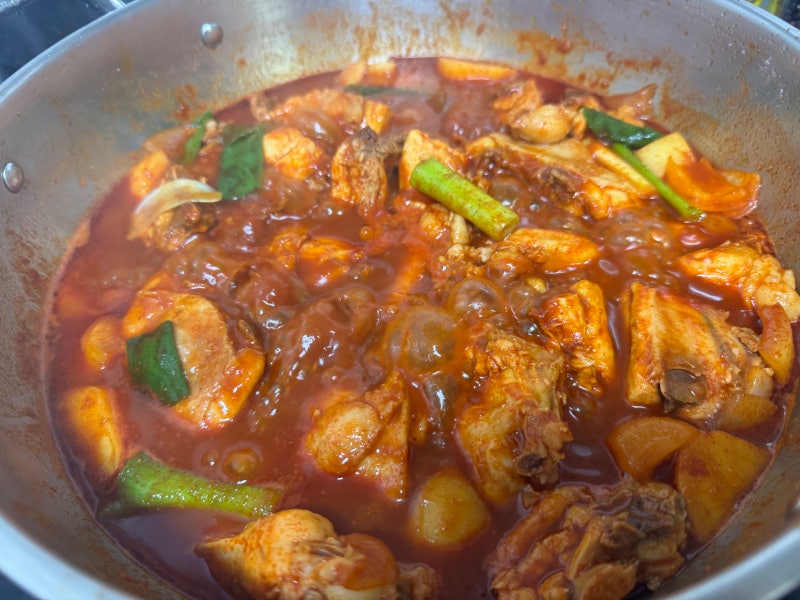 청정원 닭볶음탕 양념장 하나면 충분해! 닭볶음탕 맛있게 만드는 법