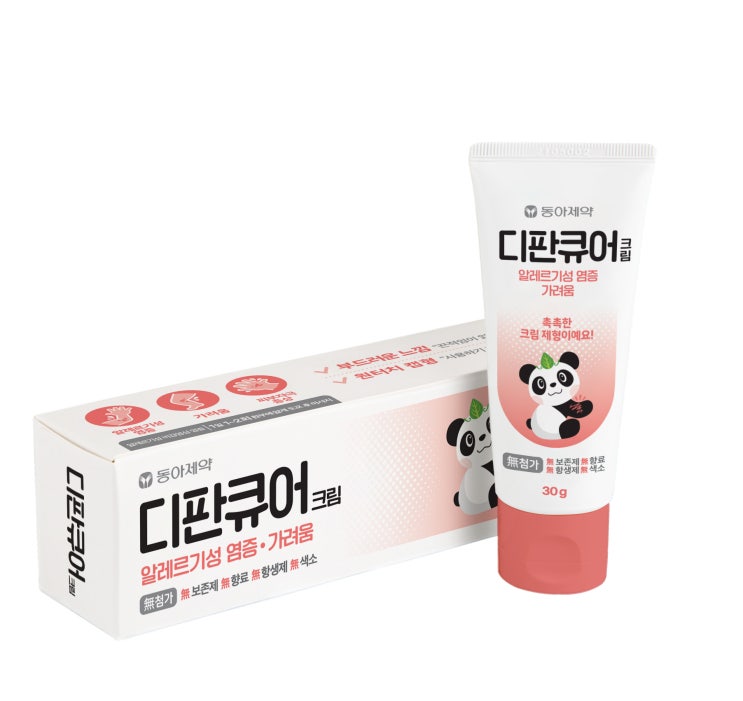  동아제약, 영유아 피부염 치료제 ‘디판큐어’ 출시 알레르기성 염증에 효과 · 항생제 보존제 향료 색소 無첨가