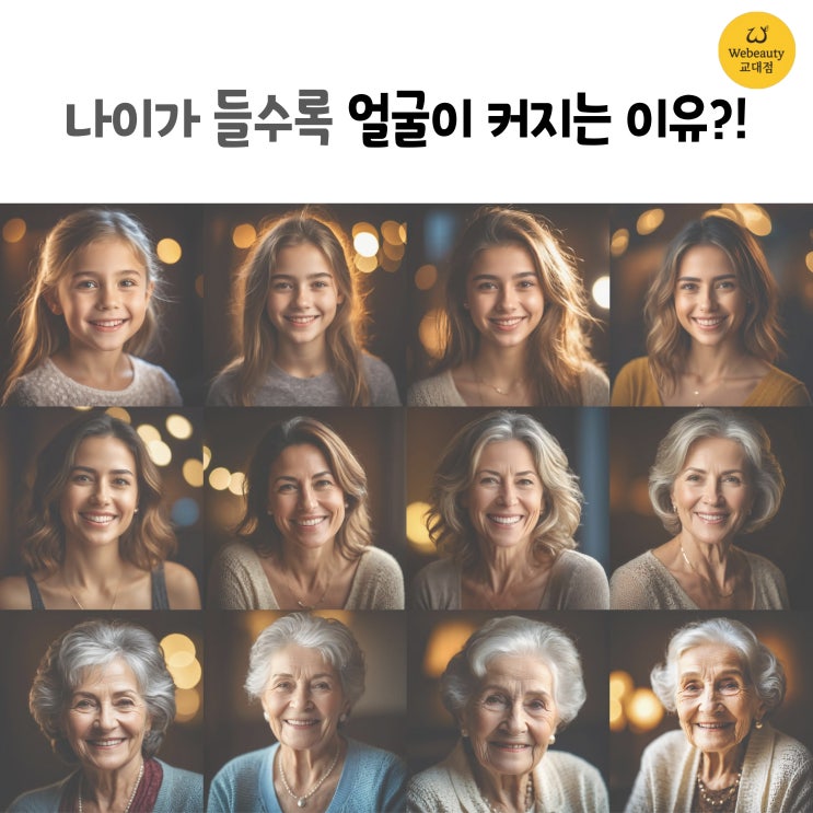  나이가 들수록 얼굴이 커지는 이유? 땅콩형얼굴 광대관리