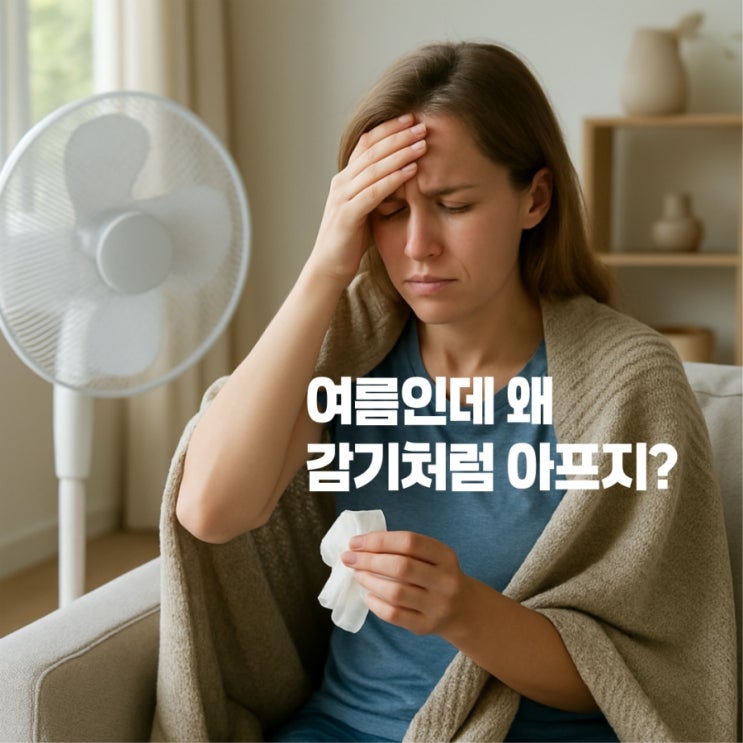  여름 감기 걸리면 질병청이 말하는 냉방병 체크리스트 확인
