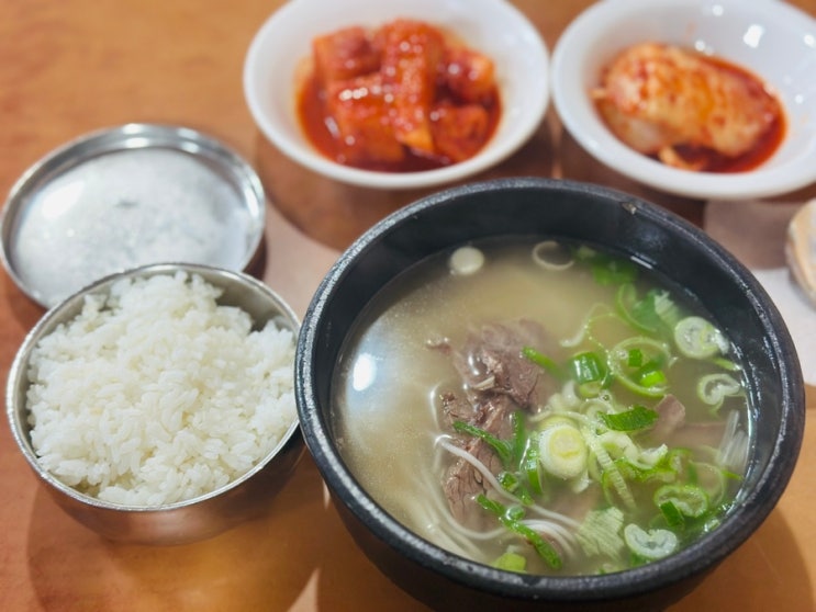  을지로입구역맛집_최자로드에도 나온 을지로입구역 since 1966년 노포 설렁탕 맛집 주차꿀팁 [미성옥]