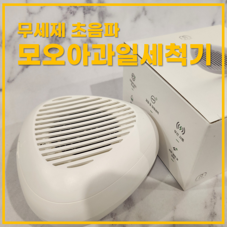 모오아안녕과일세척기 설치필요없는 무세제 초음파 야채세척 후기