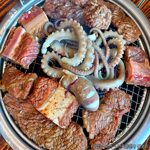 제주 연동 24시 단체 소고기 산낙지 맛집 추천 서경한우
