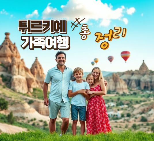  튀르키예 가족여행 가이드 – 패키지+자유 일정 & 비용 완벽 정리