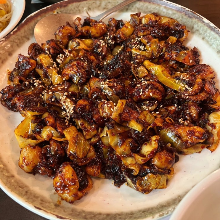  인천 쭈꾸미 맛집 도림동 산천쭈꾸미 불향 가득
