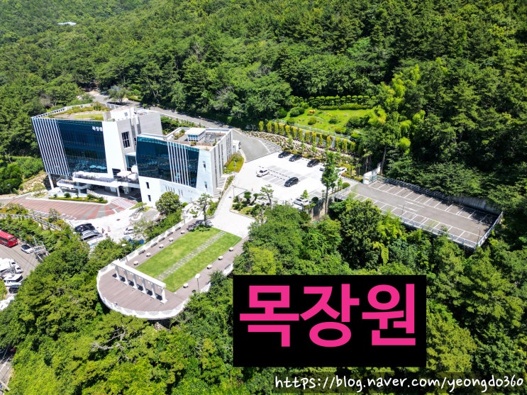  영도 목장원, 드론으로 담아낸 아름다운 풍경과 오션뷰!