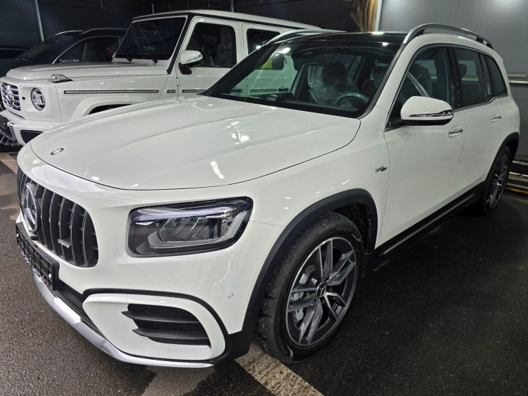  벤츠 구리 전시장에서 AMG GLB 35 출장 신차 검수 후기와 가격