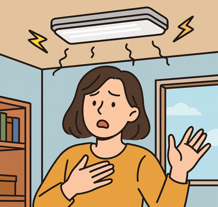  통진읍 안정기교체, 전등이 깜빡일 때 대처 방법은? <24시간 출장전기수리>