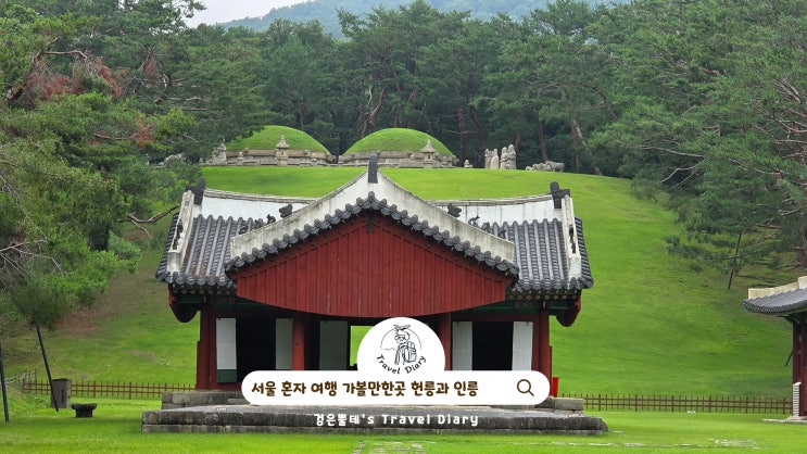  서울 혼자 여행 산책로 걷기좋은길 강남 가볼만한곳 헌릉 인릉 사람없는곳