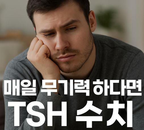  TSH 정상수치 갑상선 TSH 수치 낮으면 높으면 증상 알아봐요