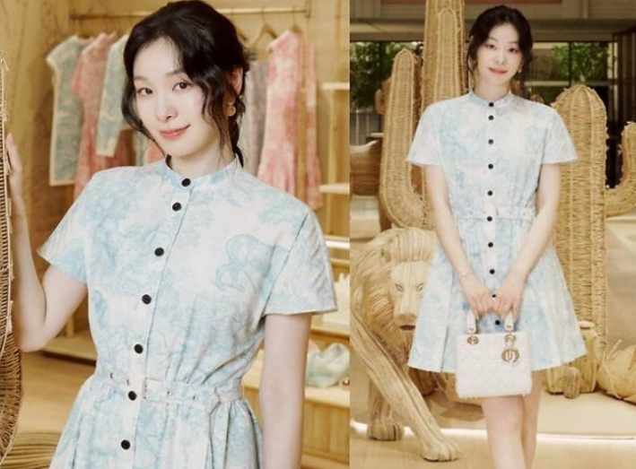  김연아 디올 리비에라 룩, 이 조합은 진짜 예술이에요
