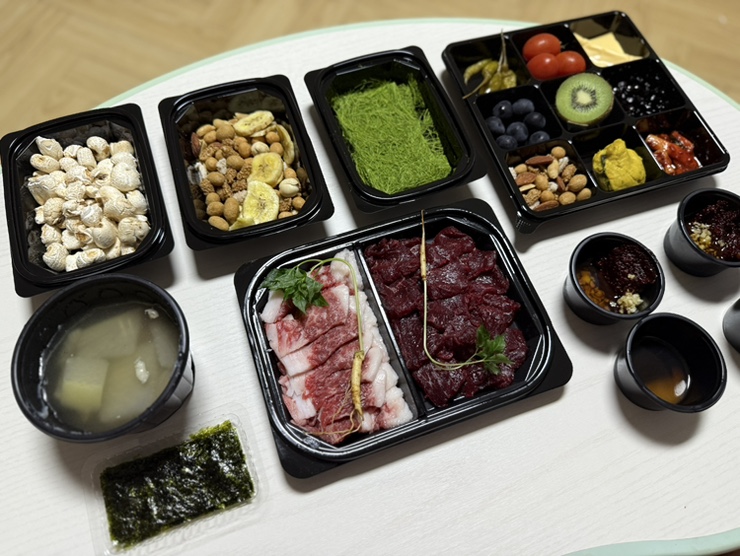  대구 달서구 진천동 차돌박이 뭉티기 맛집 으뜸육회 진천본점 포장 후기
