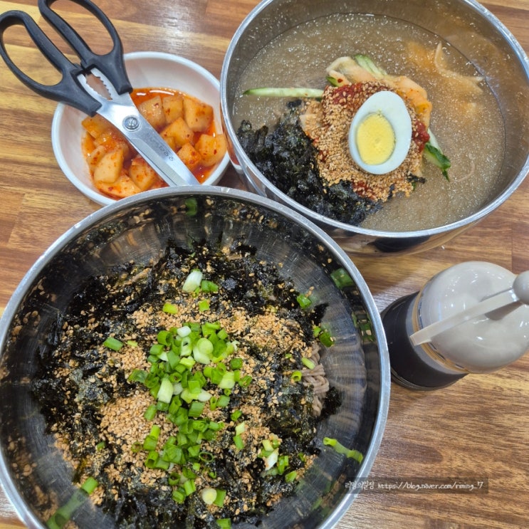  양산 시원한 막국수 맛집 단골 후기 평창메밀막국수