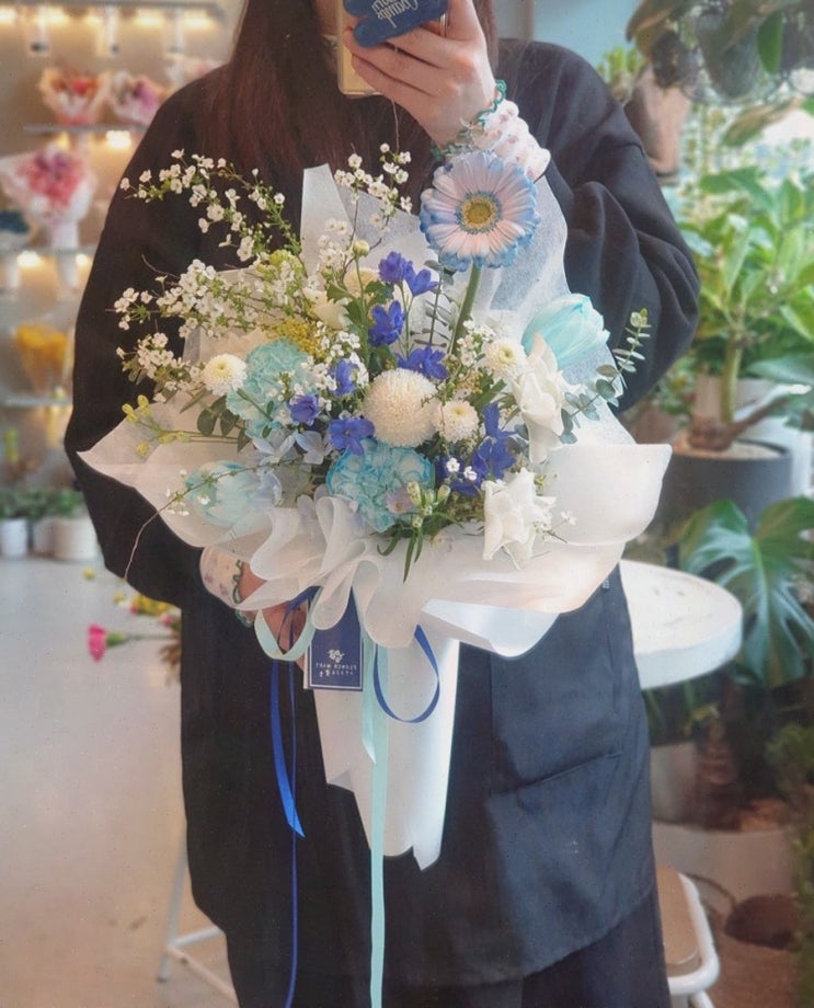  수변꽃집, 친구의 생일을 양산꽃배달로 특별하게 축하했어요.