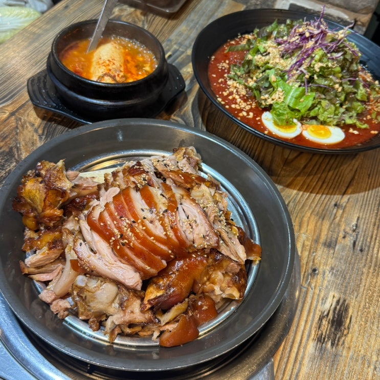  권선시장 족발맛집 꽉찬순대국족발 족발거리 왕족발 세트 후기