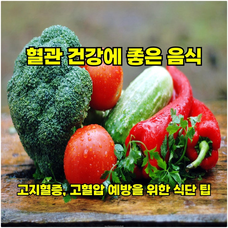  혈관 건강에 좋은 음식 – 고지혈증, 고혈압 예방을 위한 식단 팁