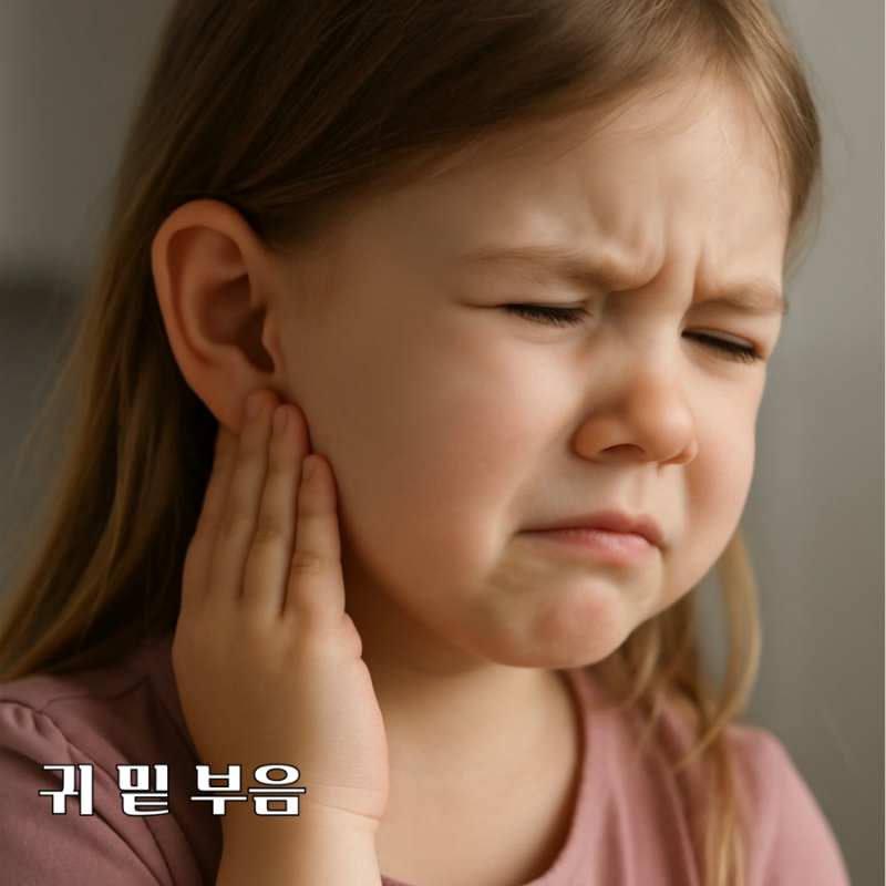 귀밑 부음, 침샘 턱 원인 왼쪽 오른쪽 어디서 왔을까