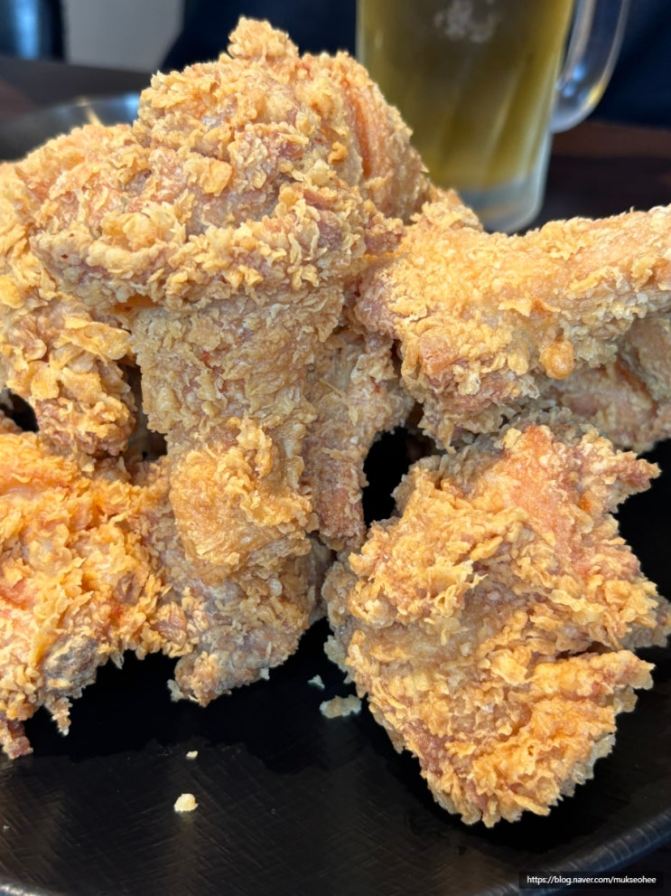 용산 루프탑 술집 치맥 어때 bbq치킨 황금올리브 황올