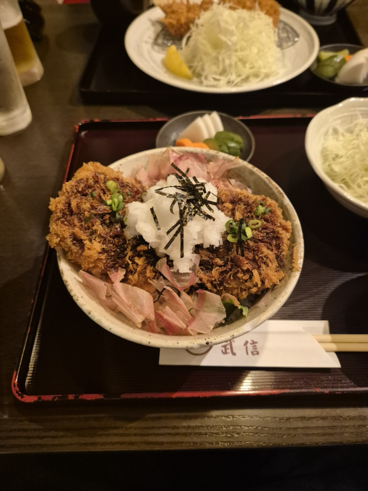 [도쿄 시부야] 돈카츠 타케신 (산뜻하고 독톡한 요소로 가득한 카츠동)