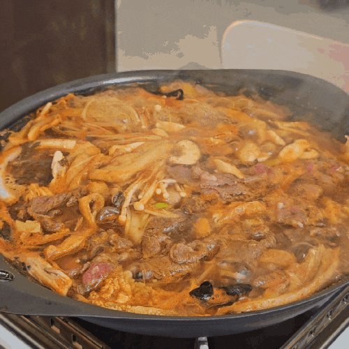  온천장맛집 퇴근 후 한우불고기 샤브 전골 한 그릇, 내가대한의고기다 온천점